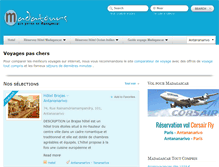 Tablet Screenshot of madatours.com